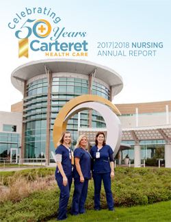 2017-18 nursing annual report cover