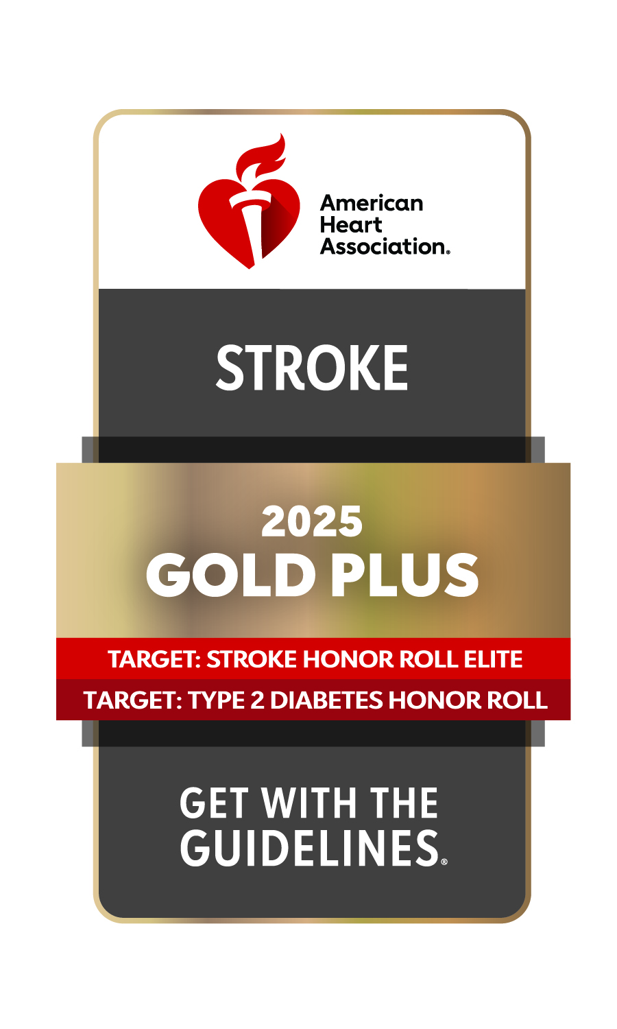 Get With the Guidelines Stroke and Diabetes Honor Roll