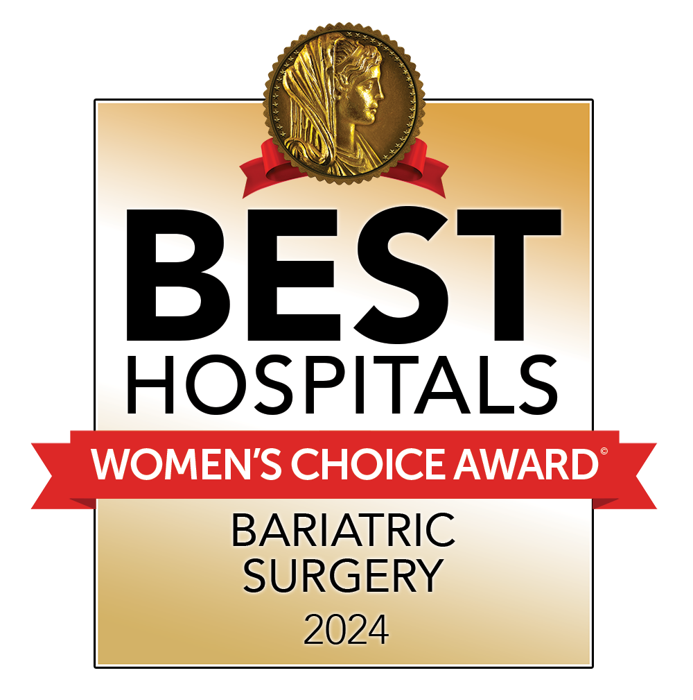 Best Hospitals, Women's Choice Award for Bariatrics 2024