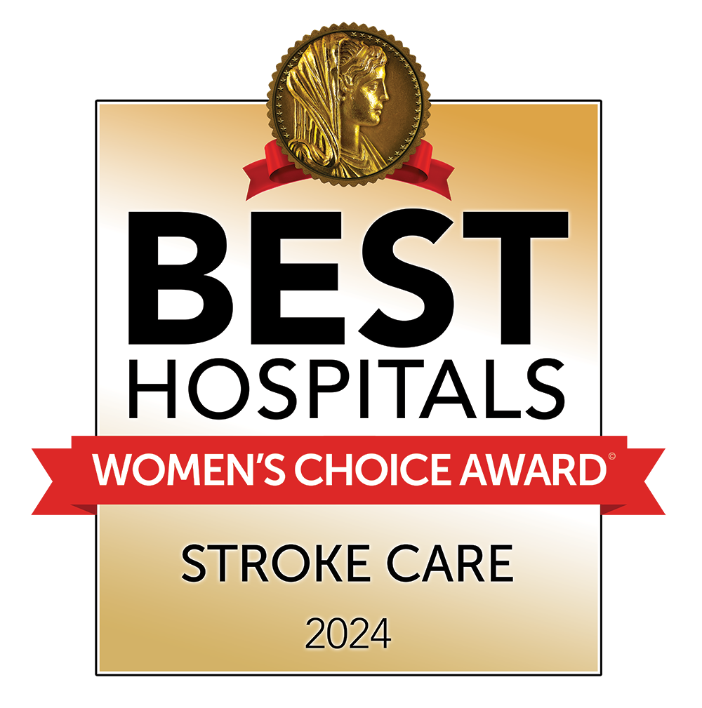 Best Hospitals, Women's Choice Award for Stroke Center 2024