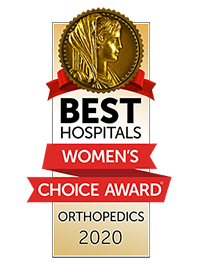 Best Hospitals Women's Choice Award Orthopedics 2020